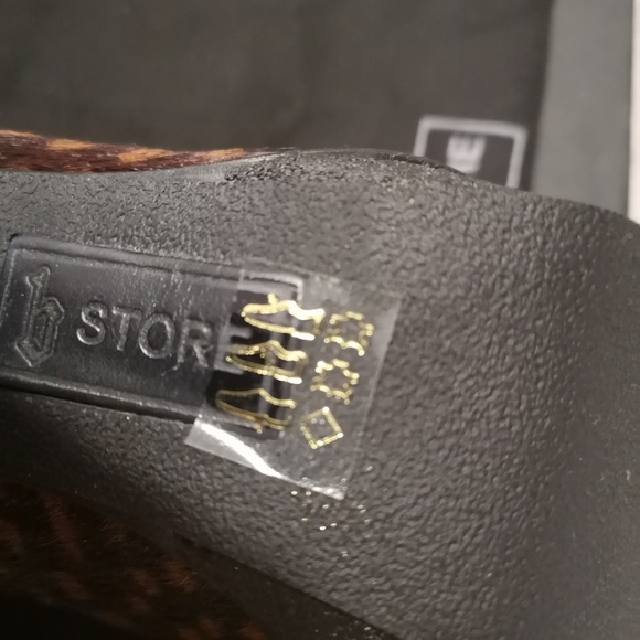 Platform Pony Hair Booties from bstore - Picture 7 of 12